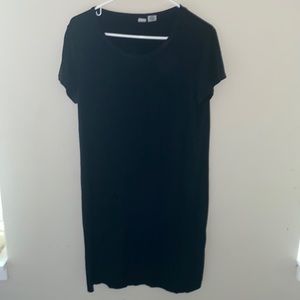 Black T shirt dress
